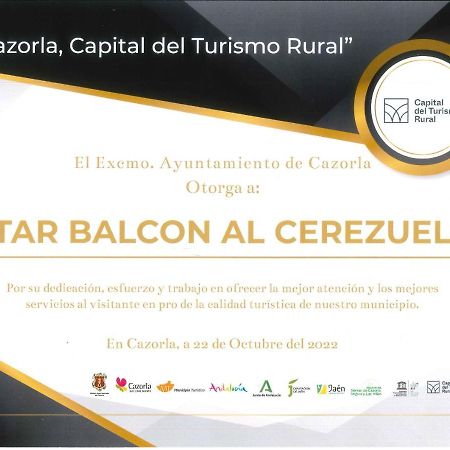 Alojamiento Balcon Al Cerezuelo กาซอร์ลา ภายนอก รูปภาพ